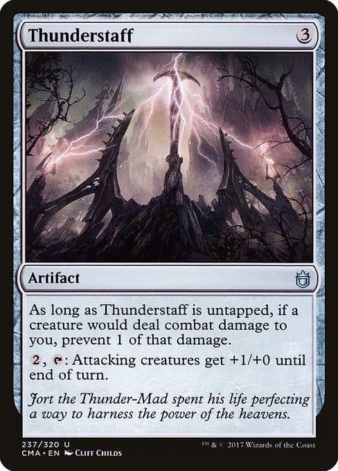Thunderstaff 2017 Magic: The Gathering Commander Anthology