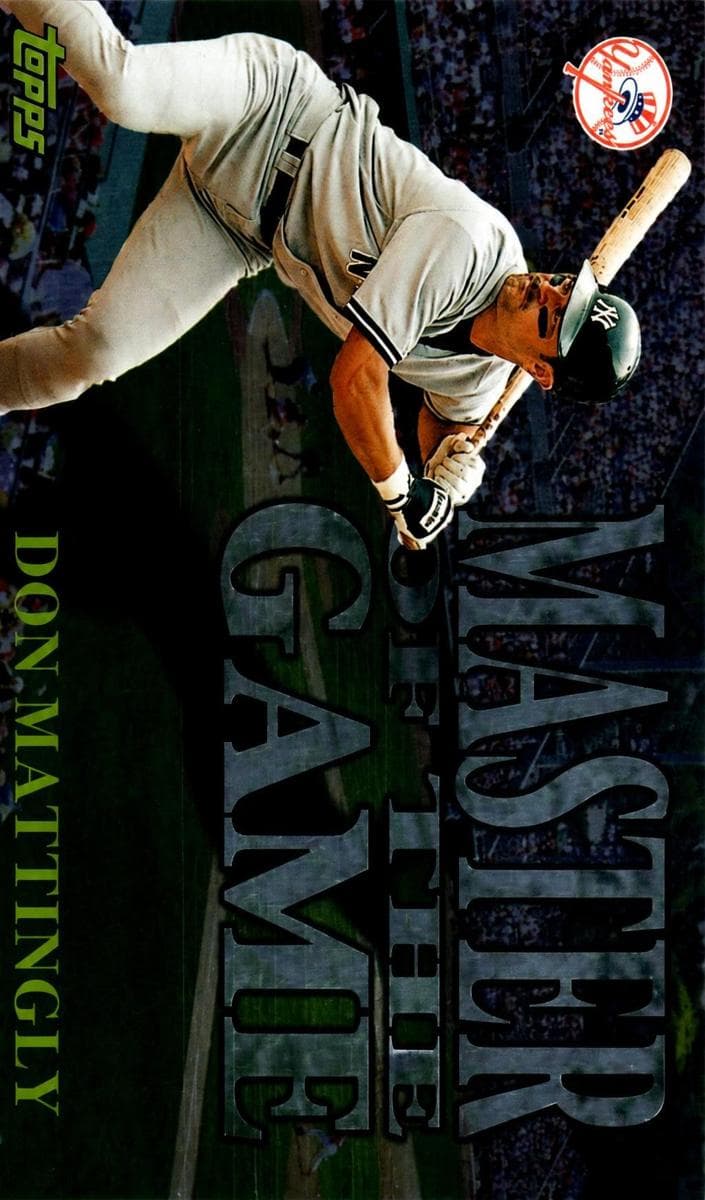 Don Mattingly 1996 topps Topps Chrome