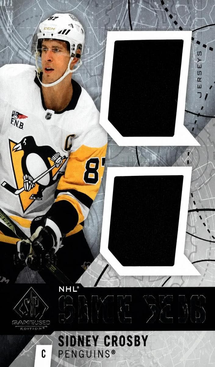 Sidney Crosby 2005 unknown Sp Game Used Game Gear