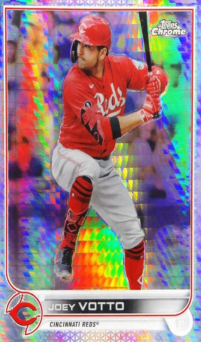 Joey Votto 2022 topps Topps Chrome