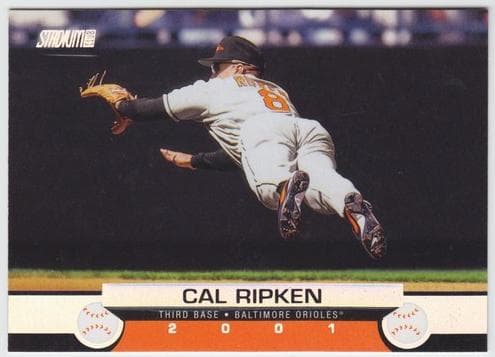 Cal Ripken 2001 unknown Stadium Club