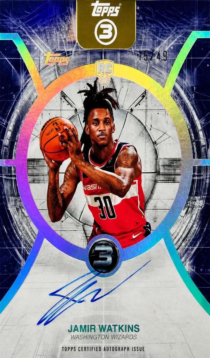 Jamir Watkins 2025 topps Topps 3