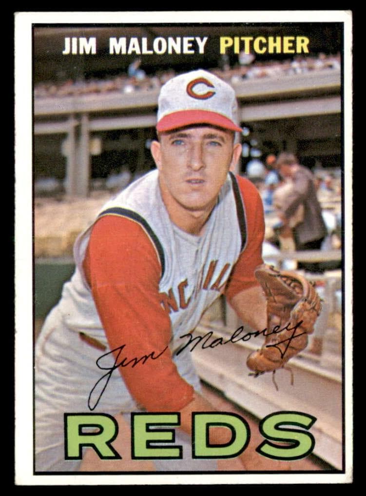 Jim Maloney 1967 topps Topps
