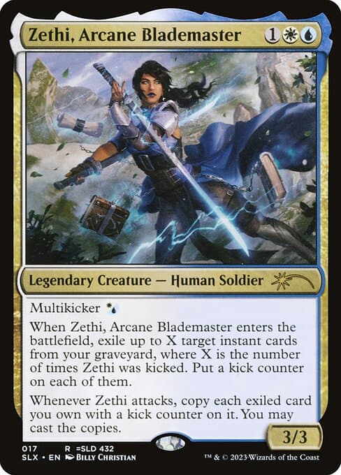 Zethi, Arcane Blademaster 2022 Magic: The Gathering Universes Within