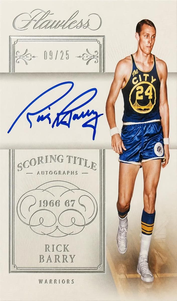 Rick Barry 2023 panini Panini Flawless