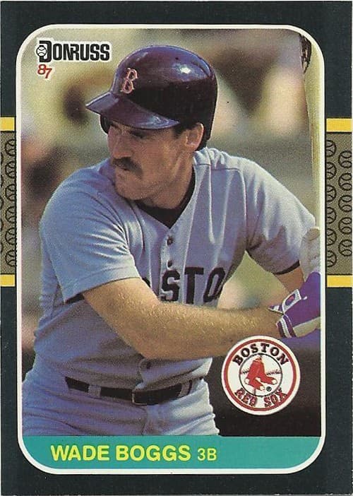 Baseball Wade Boggs 1987 Donruss 1987 Donruss