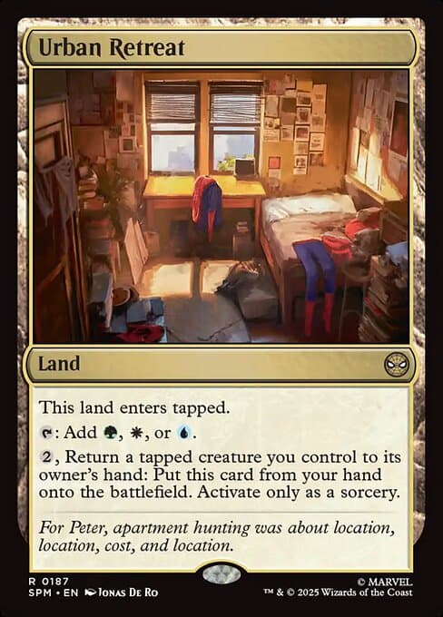 Urban Retreat 2025 Magic: The Gathering Marvel Spider-Man Foil