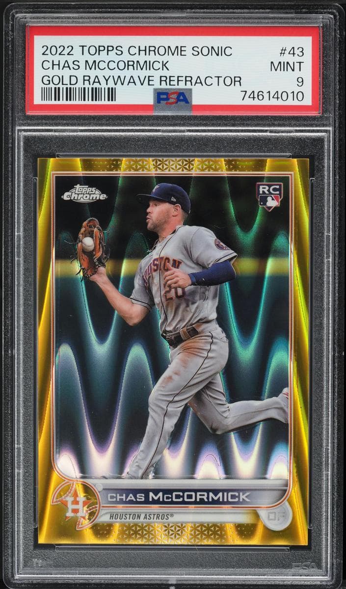 Chas McCormick 2022 topps Topps Chrome