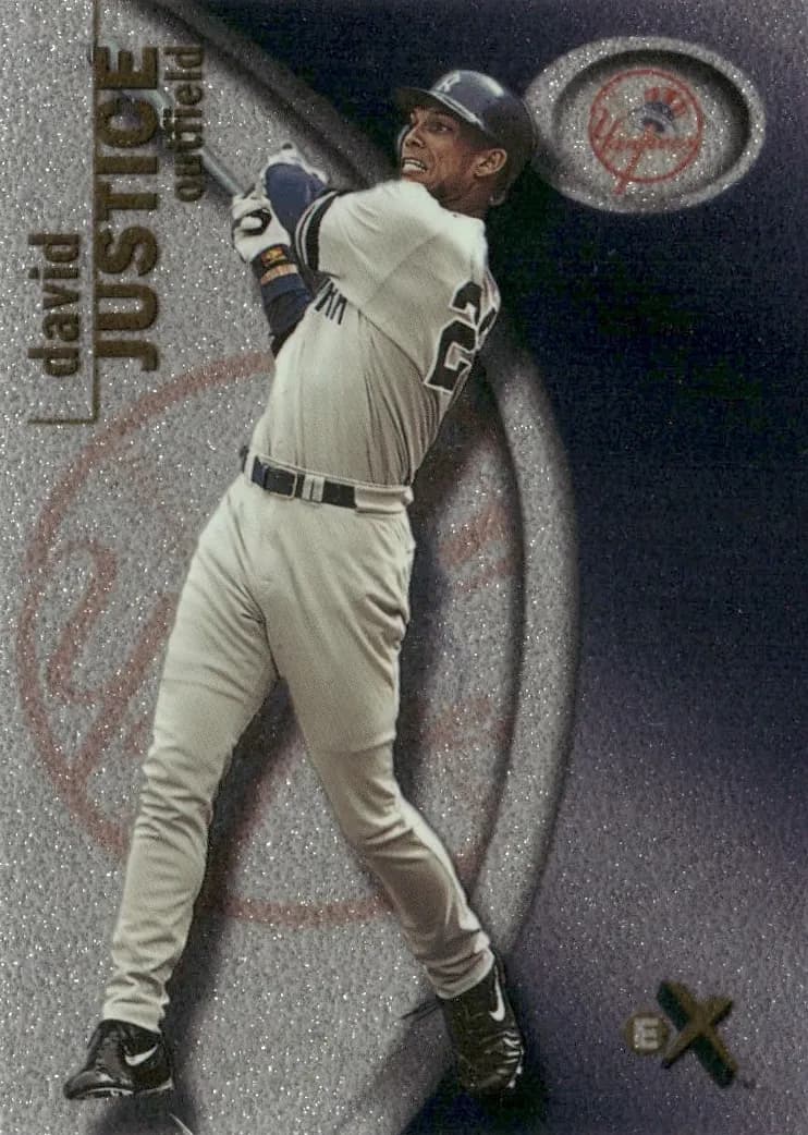 David Justice 2001 fleer Fleer E-X