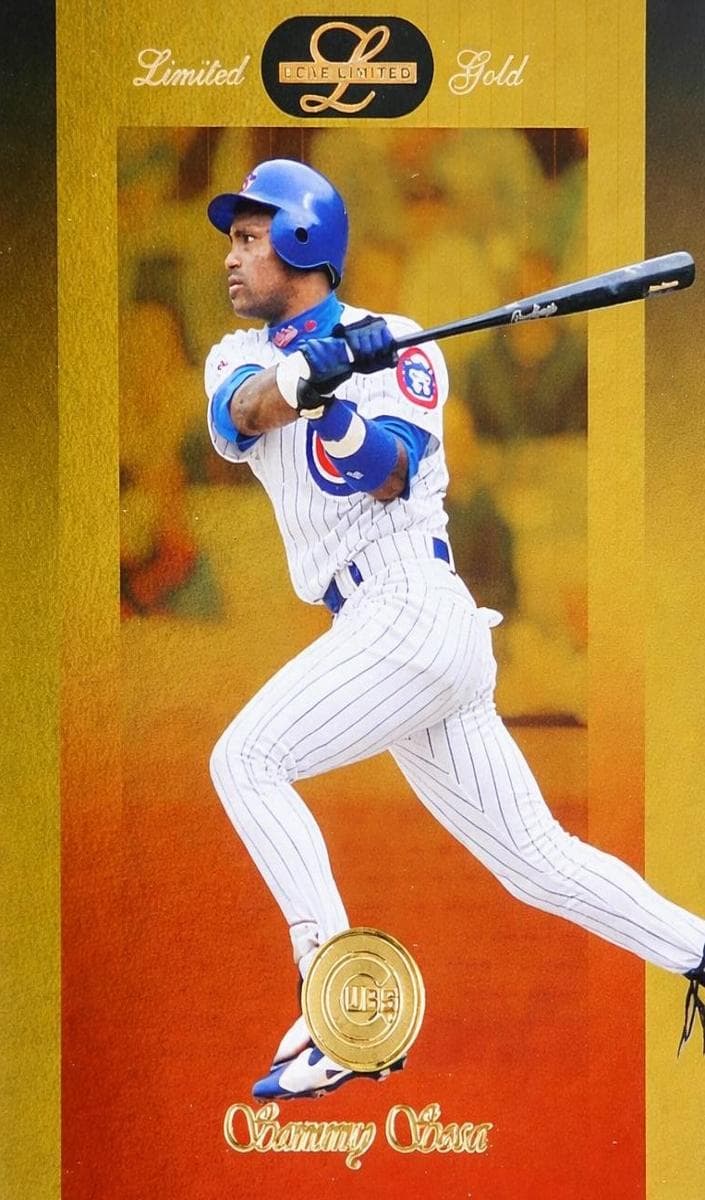 Sammy Sosa 1996 leaf Leaf Limited