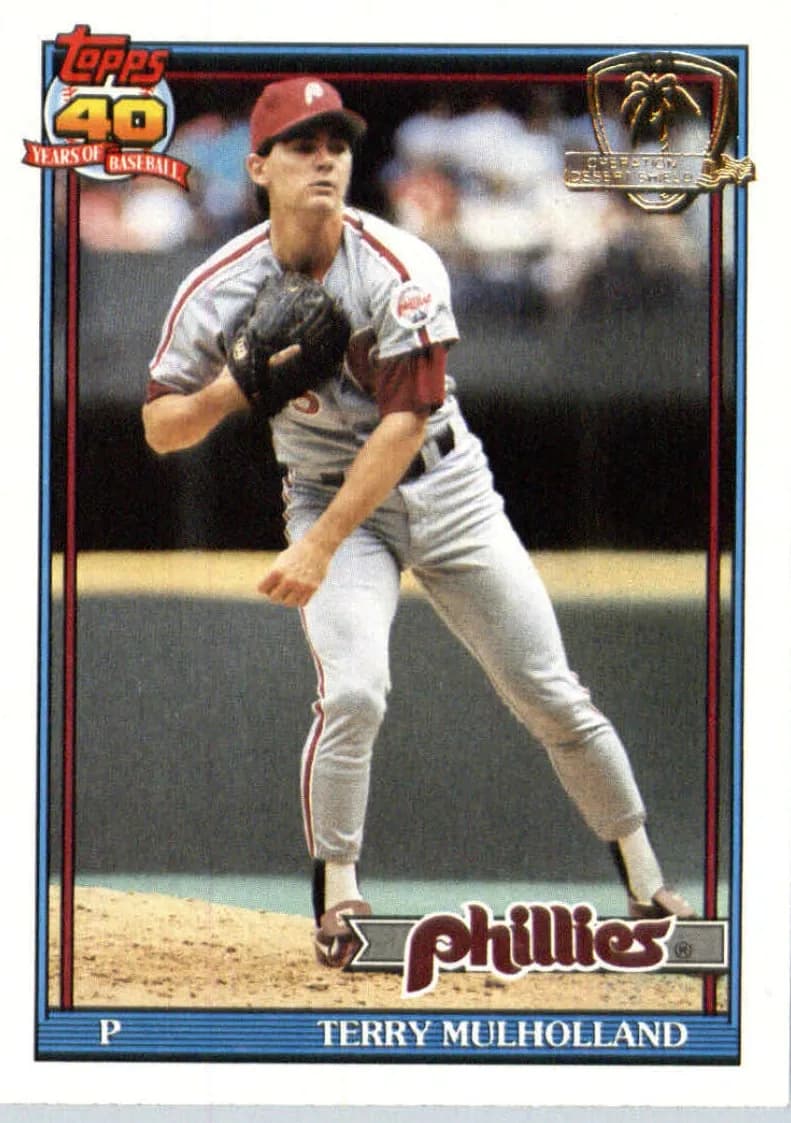 Terry Mulholland 1991 topps Topps