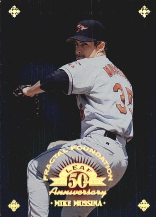 Mike Mussina 1998 topps Topps Gold Label
