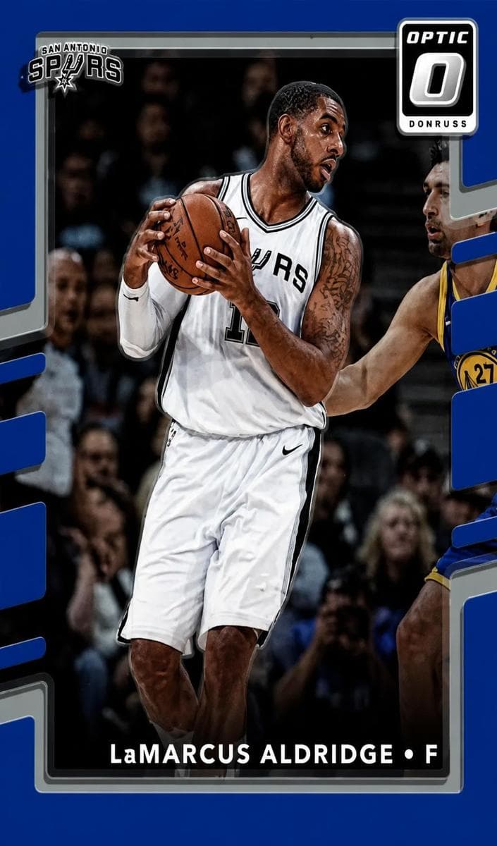 LaMarcus Aldridge 2017 panini Donruss Optic