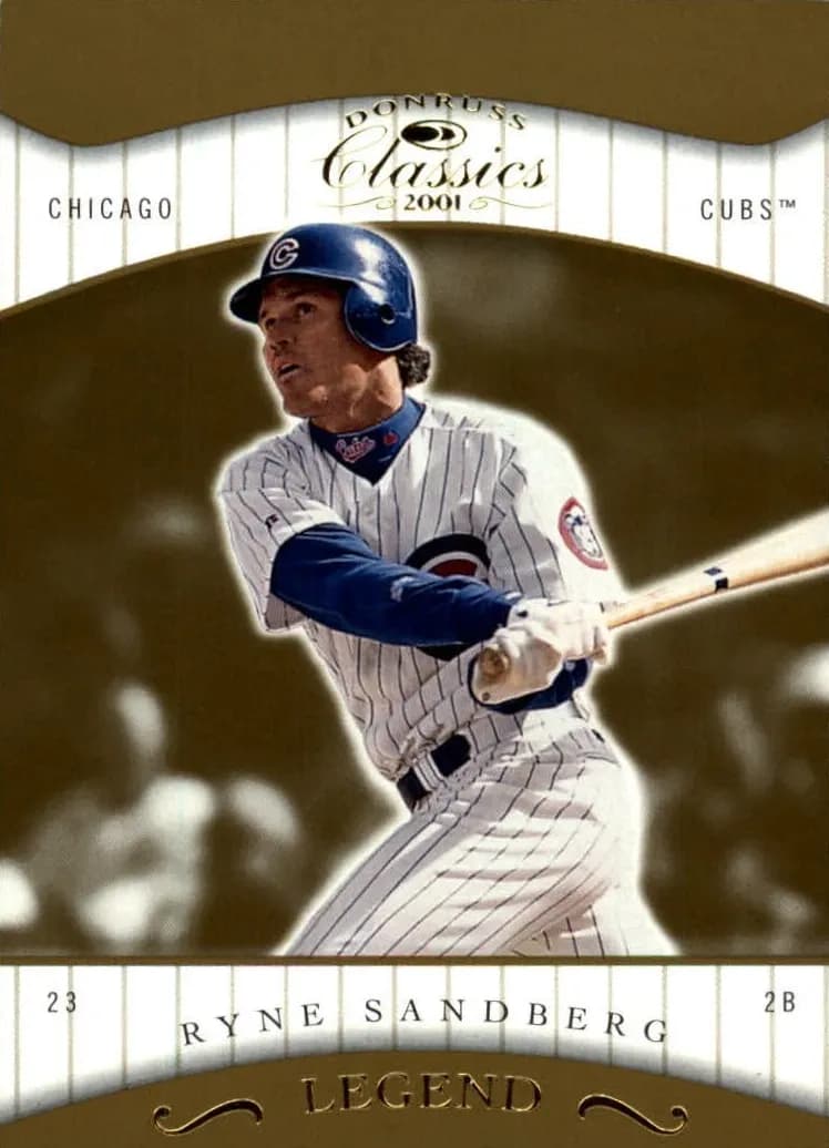 Ryne Sandberg 2001 panini