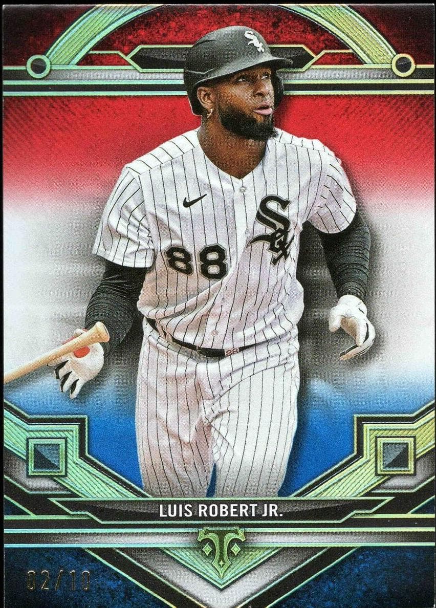 Luis Robert Jr. 2024 topps Topps Triple Threads