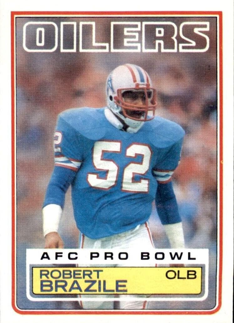 Robert Brazile 1983 topps Topps
