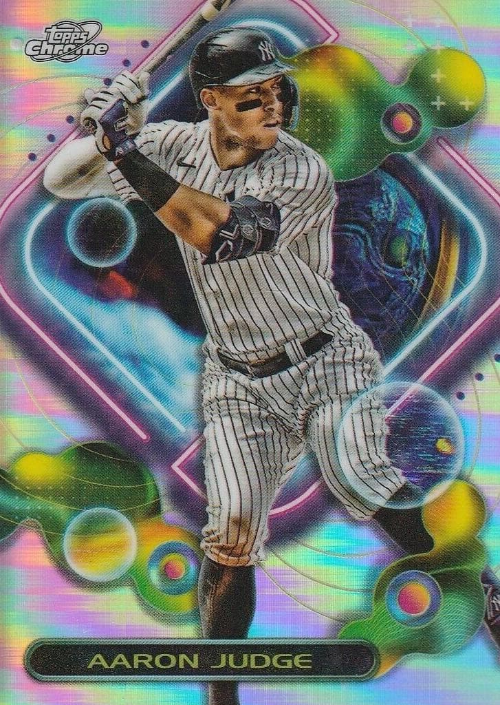 Aaron Judge 2023 topps Topps Cosmic Chrome