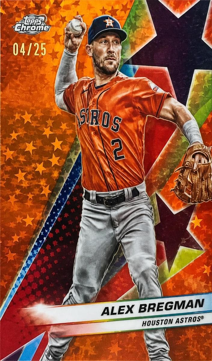 Alex Bregman 2024 topps Topps Cosmic Chrome