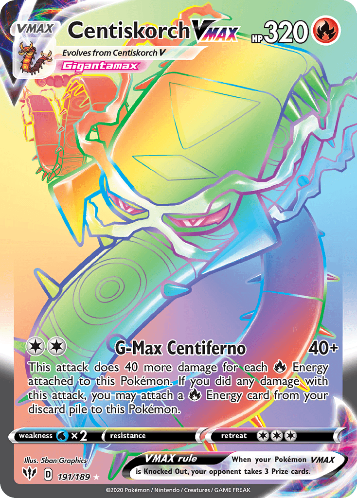 Centiskorch VMAX #191