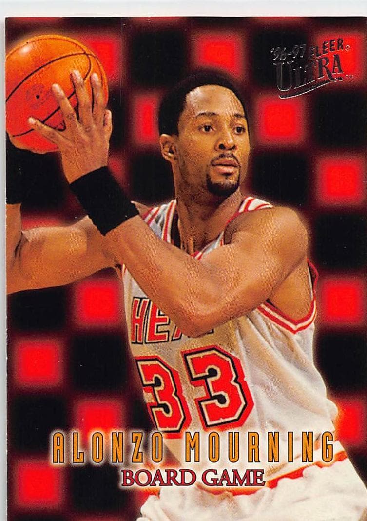 Alonzo Mourning 1996 unknown Ultra