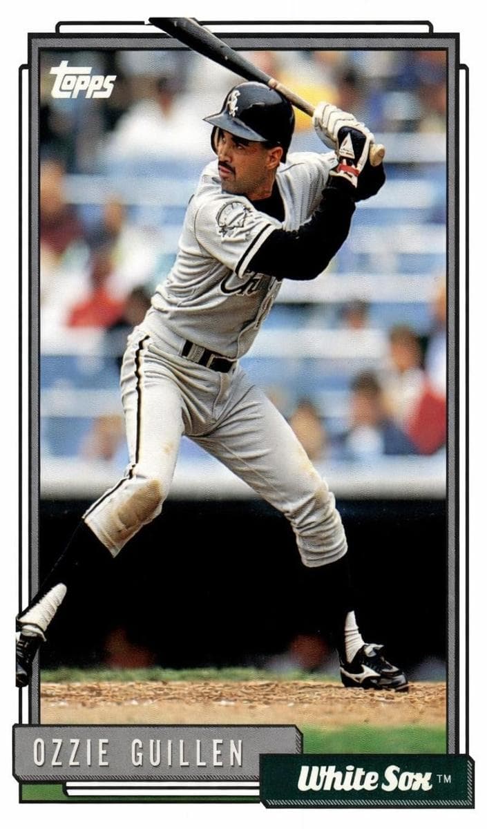 Ozzie Guillen 1992 topps Topps
