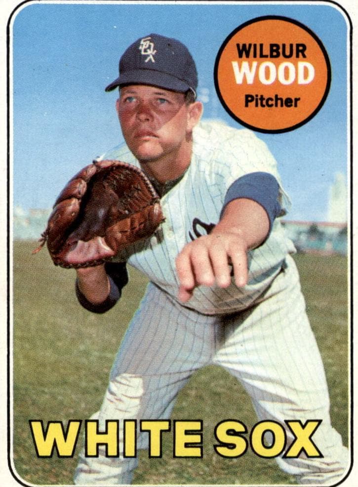Wilbur Wood 1969 topps Topps