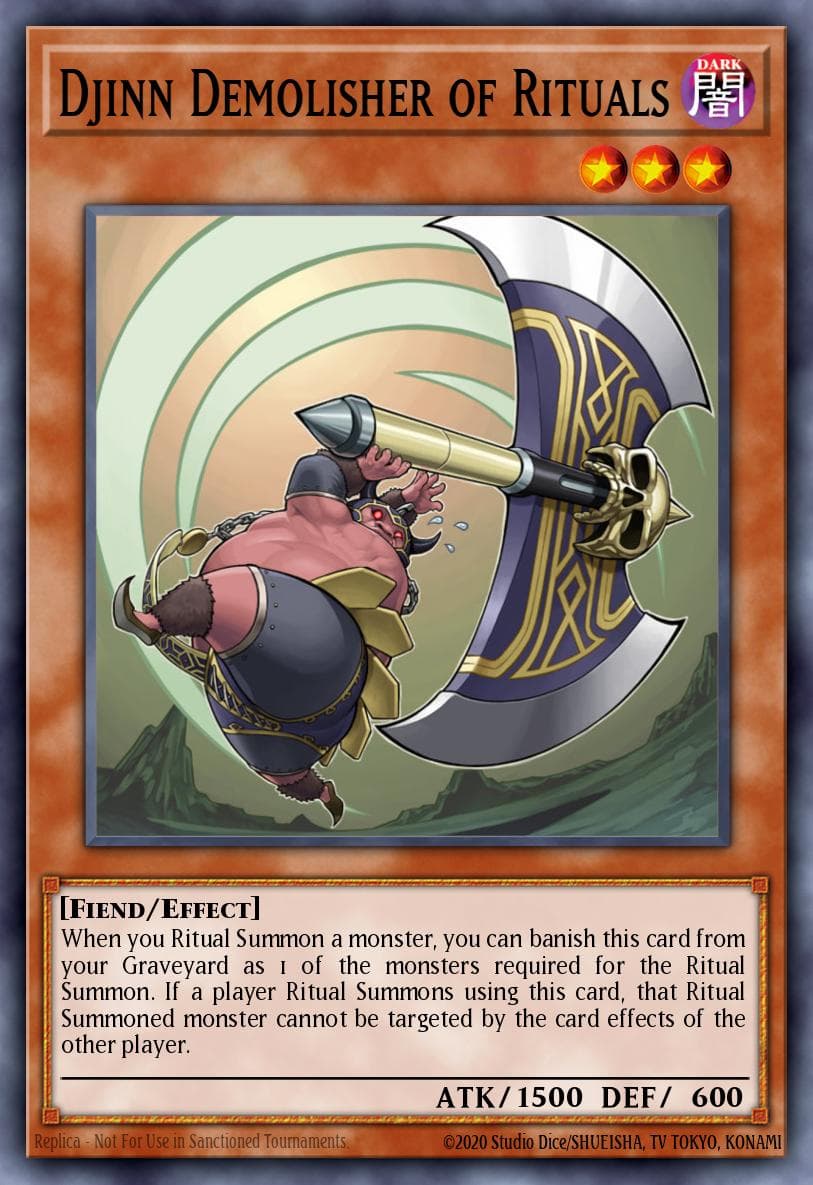 Djinn Demolisher of Rituals #AP07-EN006