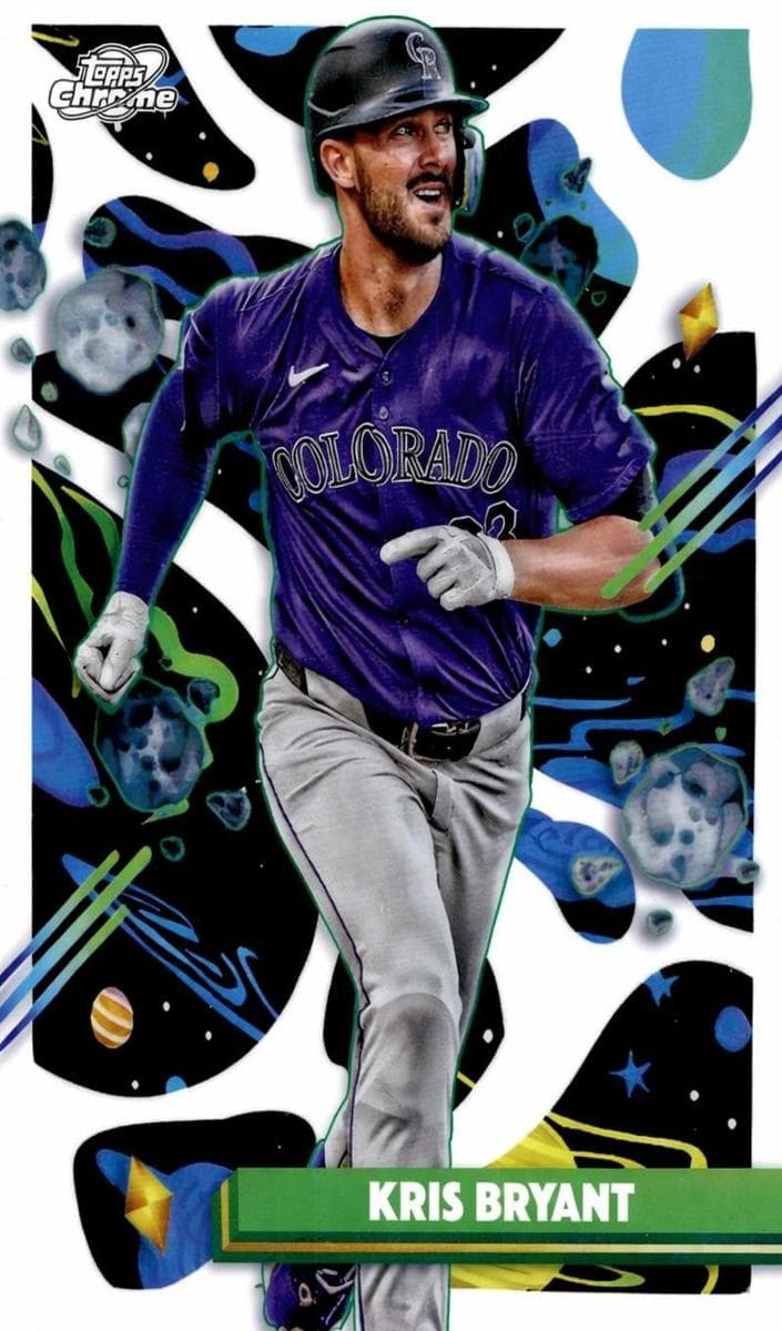Kris Bryant 2025 topps Topps Cosmic Chrome