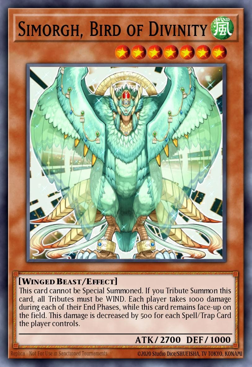 Simorgh, Bird of Divinity #SD8-EN001