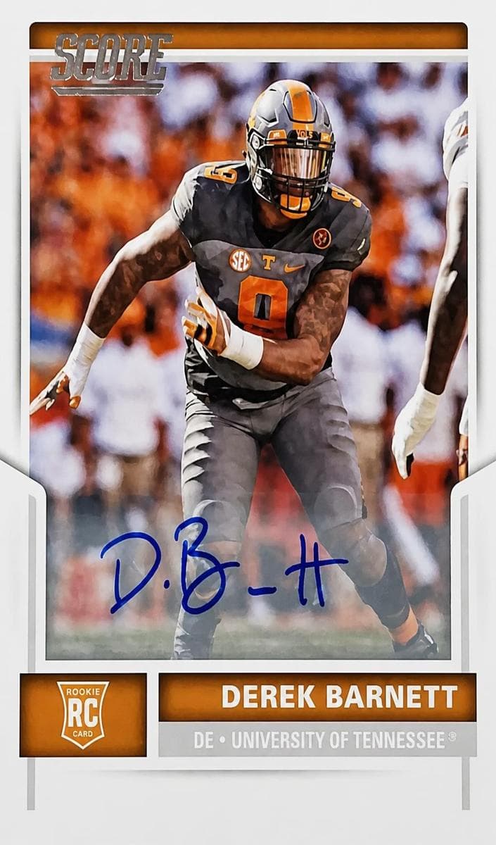Derek Barnett 2017 panini Score