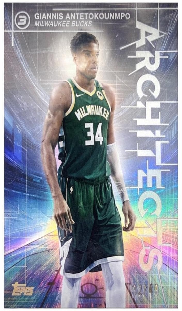 Giannis Antetokounmpo 2025 topps Topps 3