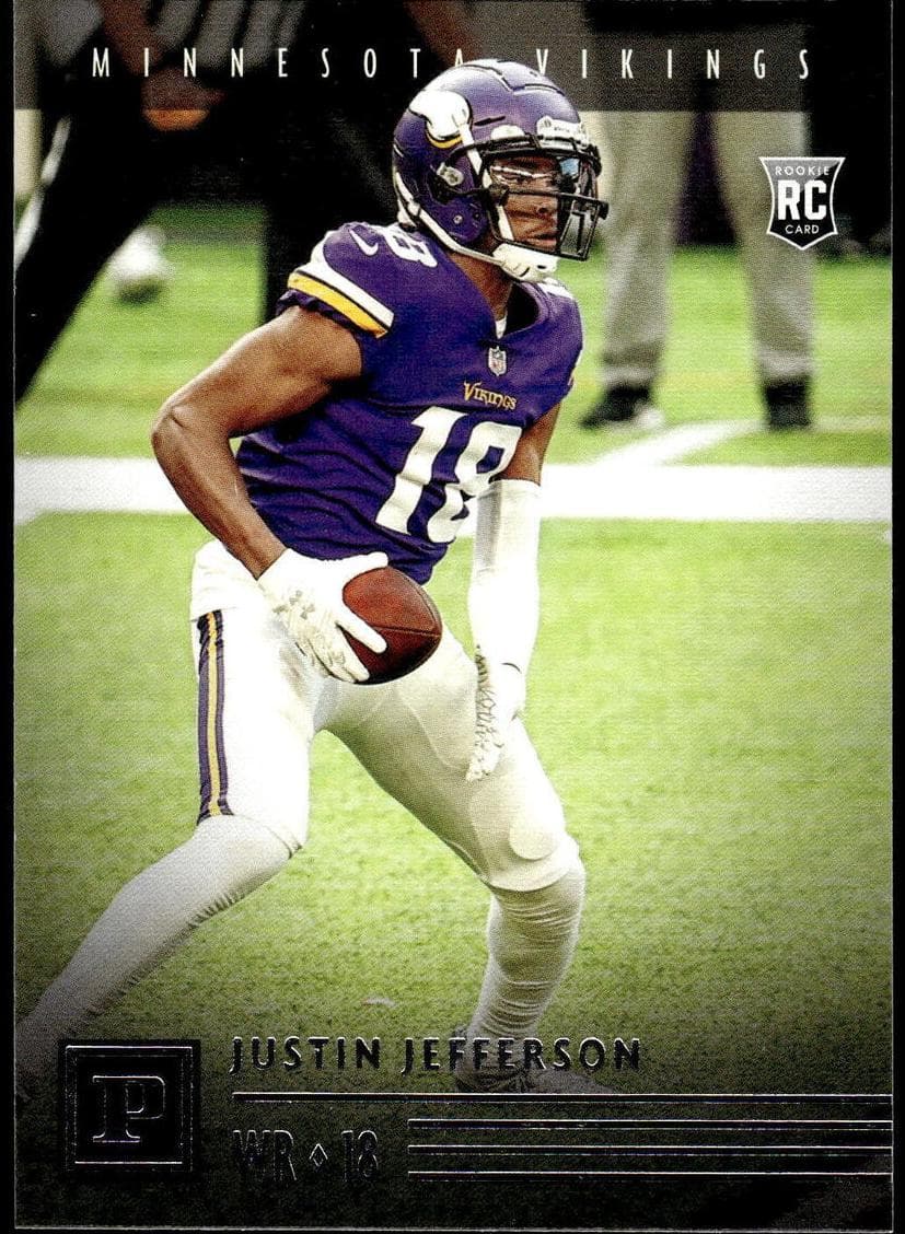 Justin Jefferson 2020 panini Panini Chronicles