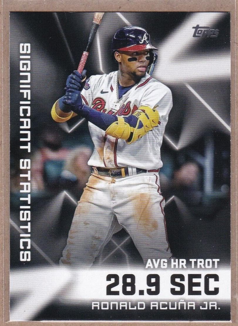 Ronald Acuña Jr. 2023 topps Topps