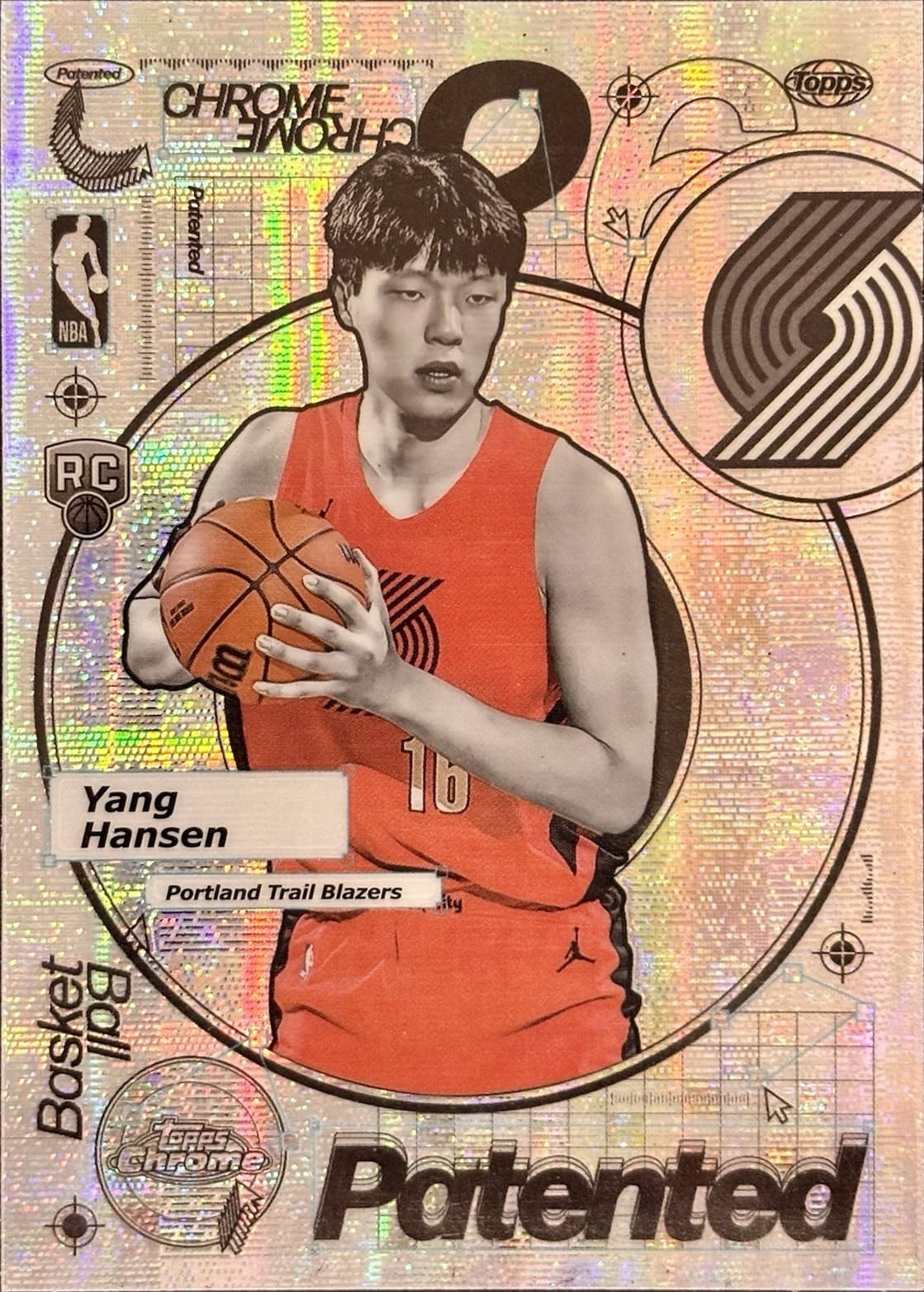Yang Hansen 2025 Topps Chrome