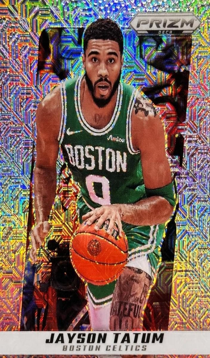 Jayson Tatum 2024 panini Panini Prizm Deca
