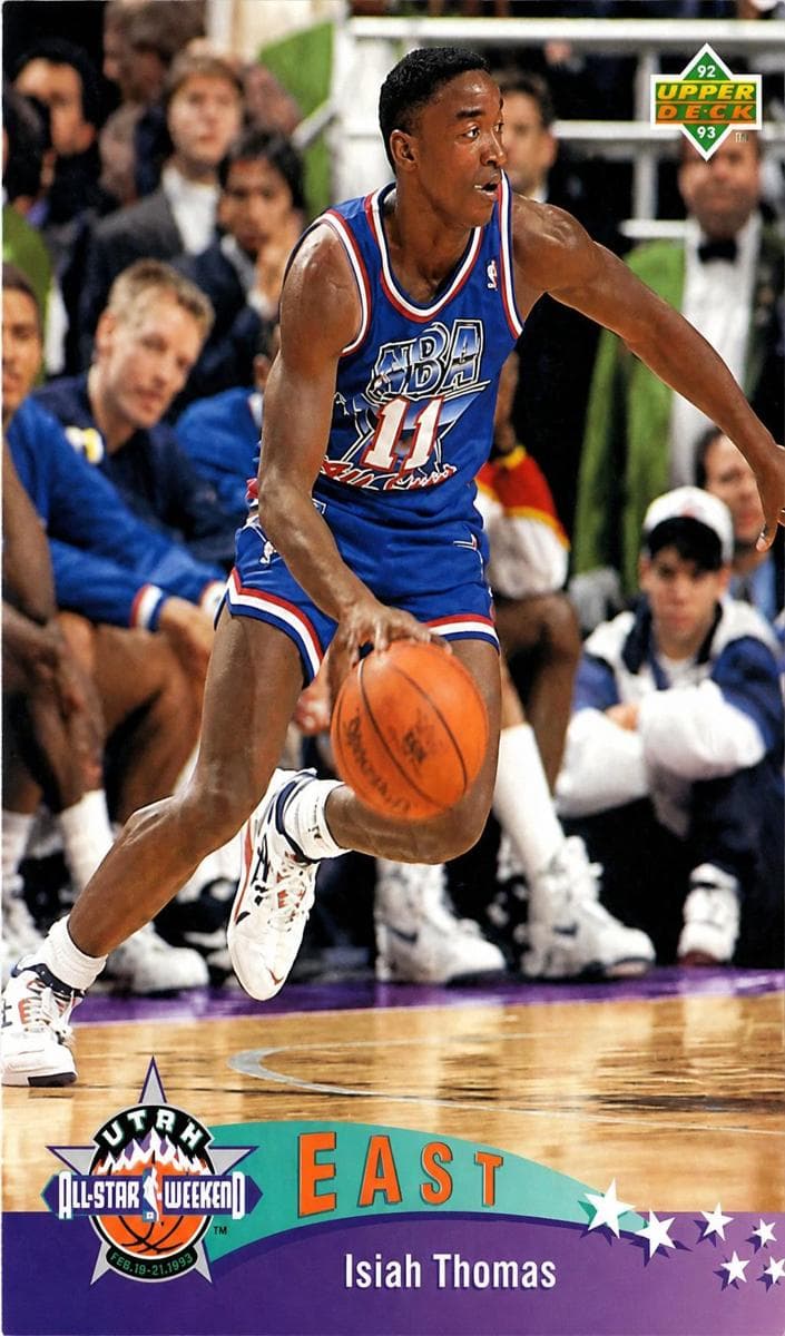 Isiah Thomas 1992 upper-deck Upper Deck