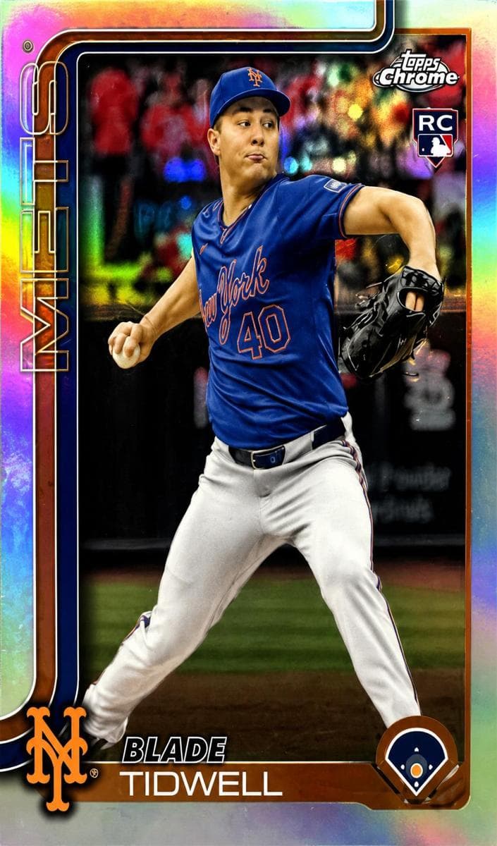 Blade Tidwell trading card