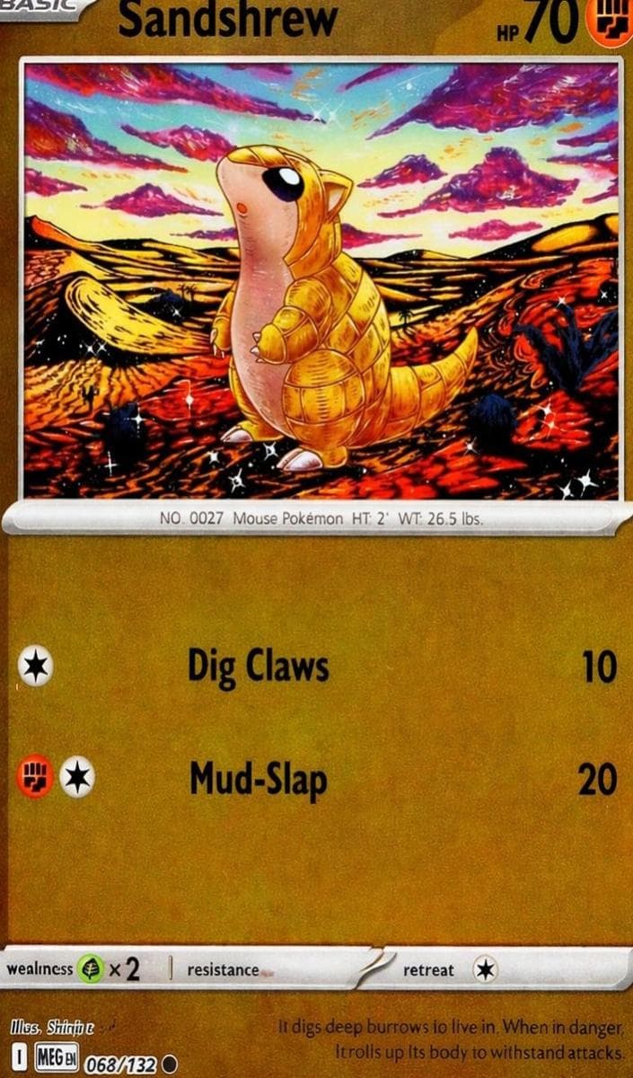 Sandshrew #68