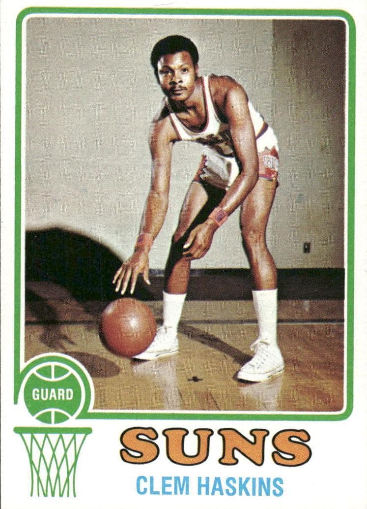 Clem Haskins 1973 topps Topps