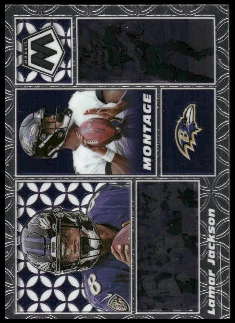Lamar Jackson 2020 panini Panini Mosaic