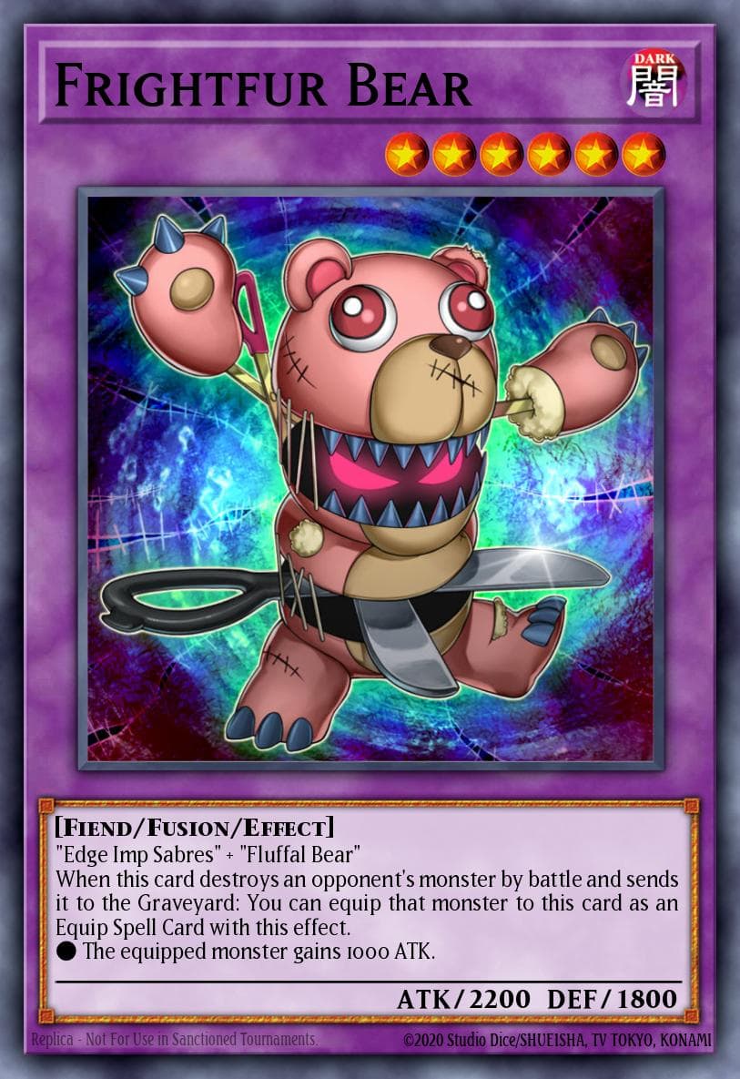 Frightfur Bear 2015 Yu-Gi-Oh! Star Pack ARC-V