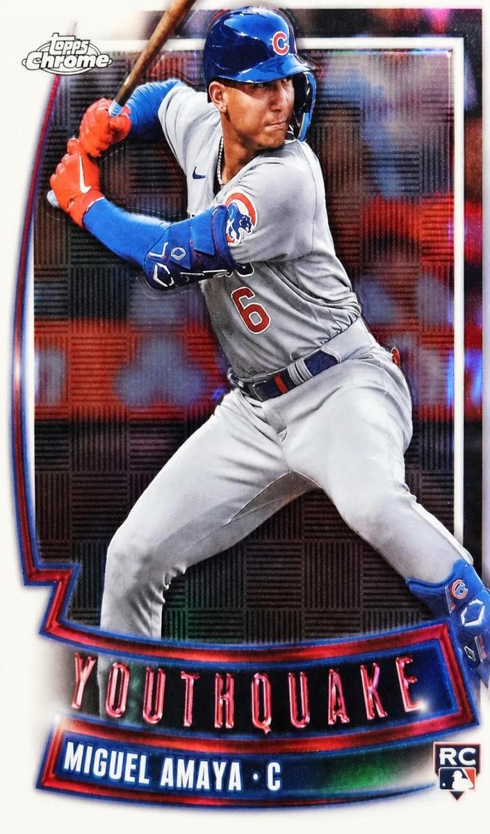 Miguel Amaya 2023 topps Topps Chrome Update