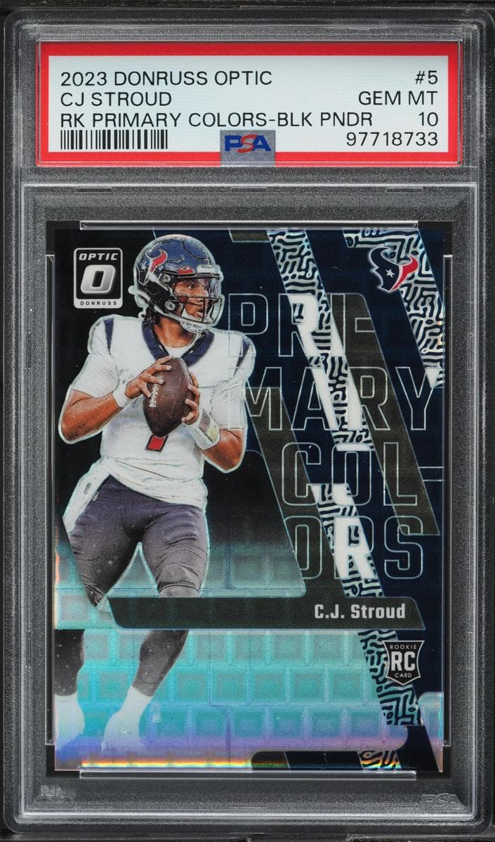 C.J. Stroud 2023 panini Panini Select Draft Picks
