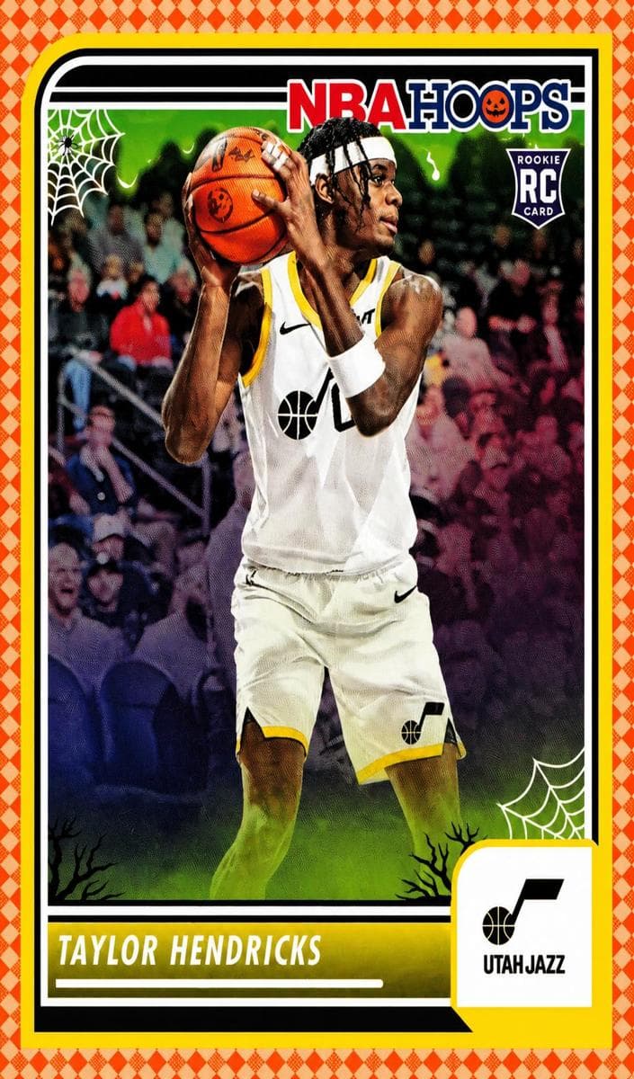 Taylor Hendricks 2023 panini Hoops Haunted Hoops