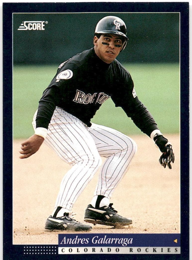 Andres Galarraga 1994 panini Score