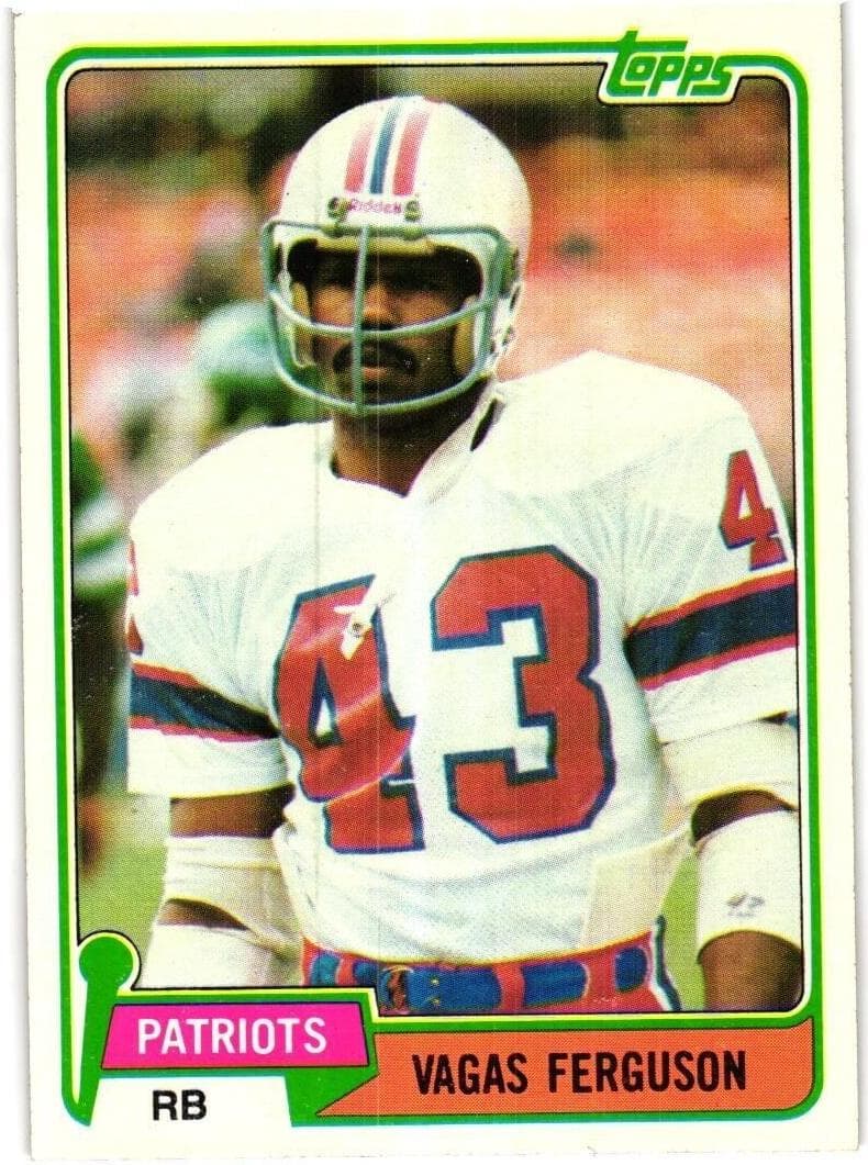 Vagas Ferguson 1981 topps Topps