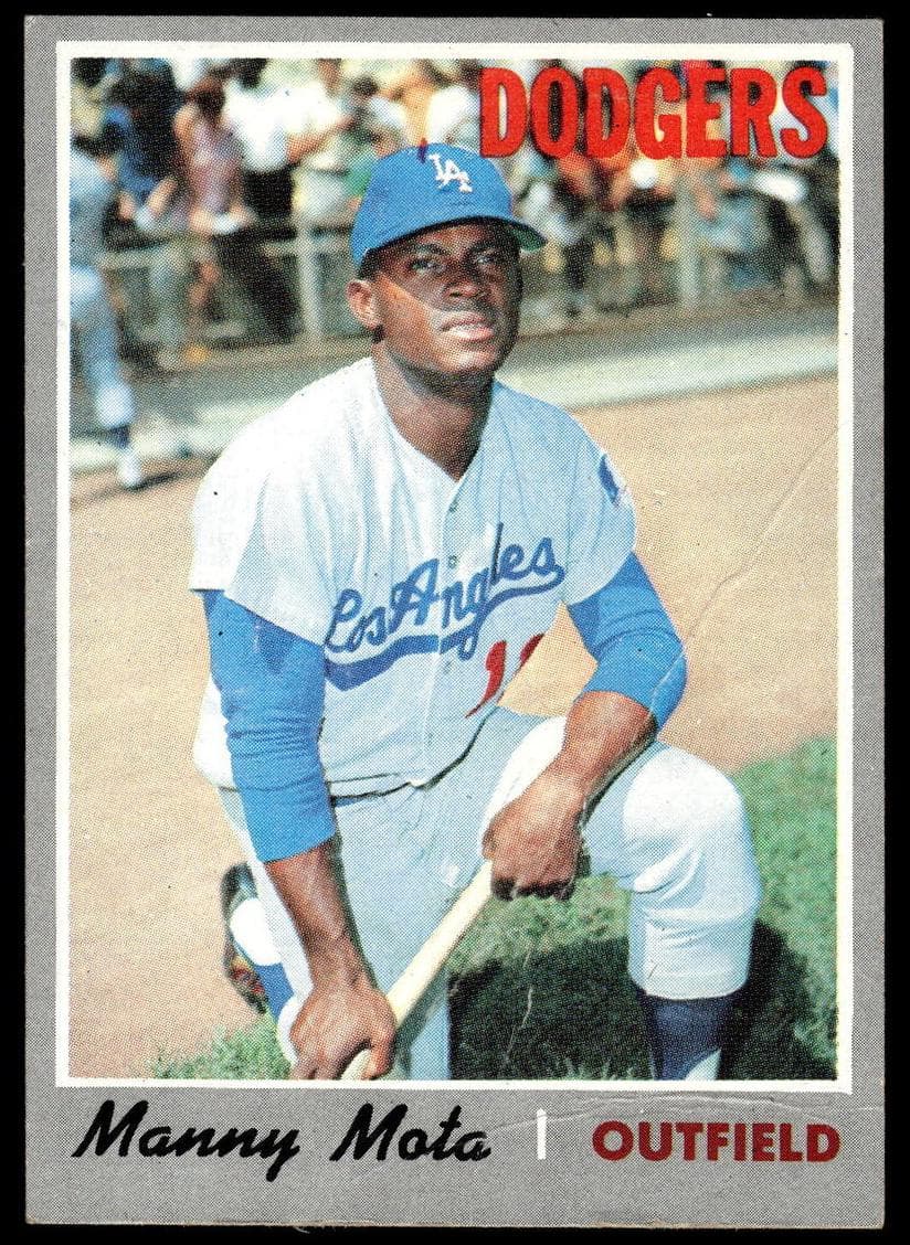 Manny Mota 1970 topps Topps