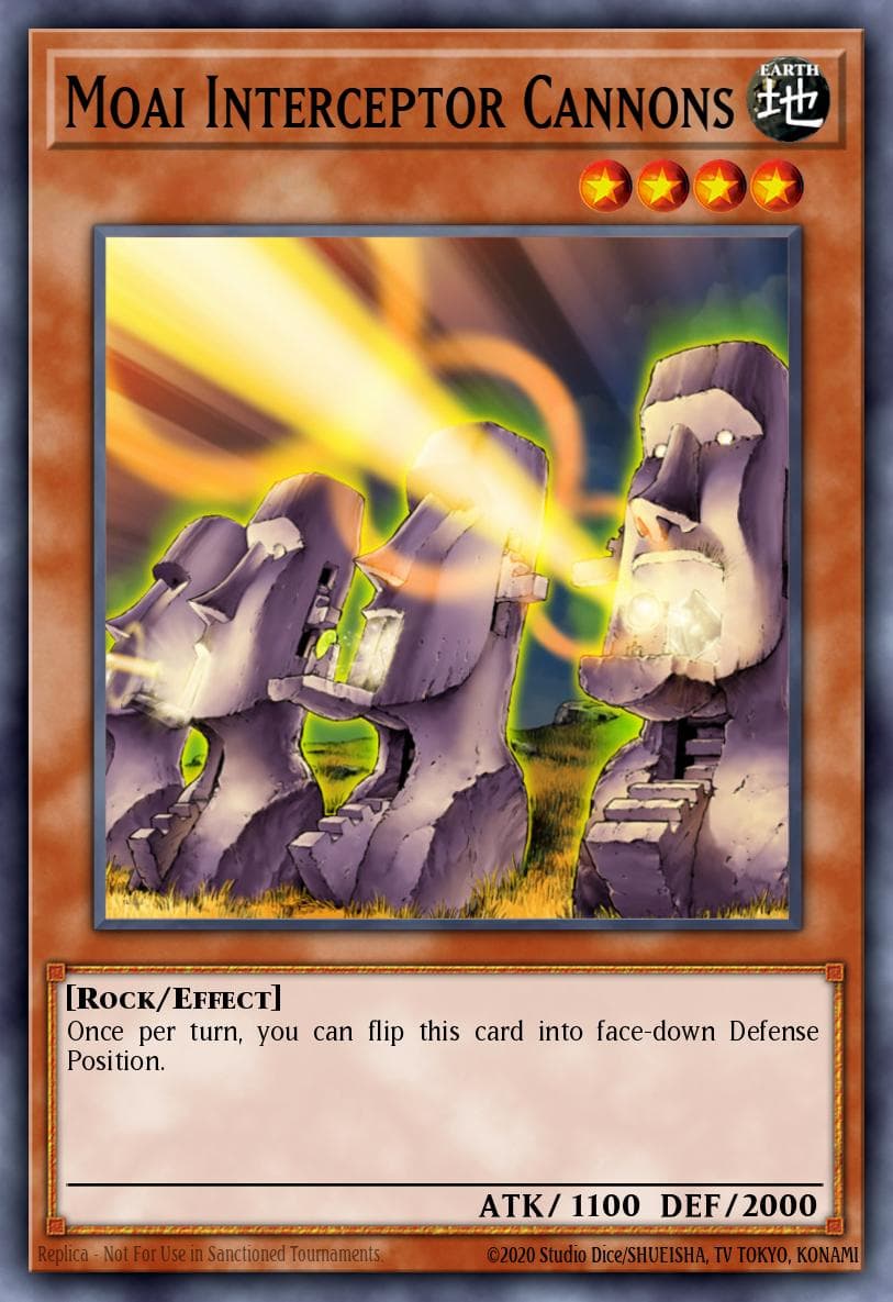 Moai Interceptor Cannons 2006 Yu-Gi-Oh! Structure Deck: Invincible Fortress