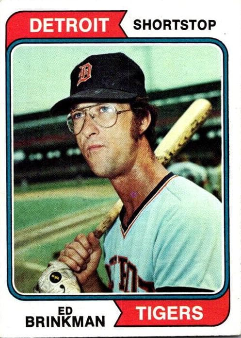 Ed Brinkman 1974 topps Topps