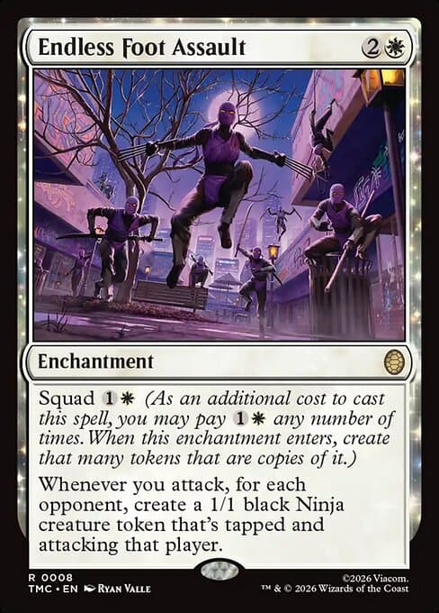 Endless Foot Assault 2026 Magic: The Gathering Teenage Mutant Ninja Turtles Commander
